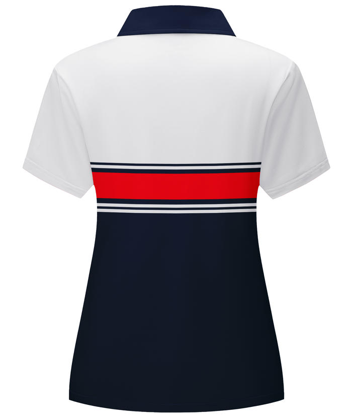 ZITY Women's Casual V Neck Slim Fit Golf Polo Shirt-CFWTX00035